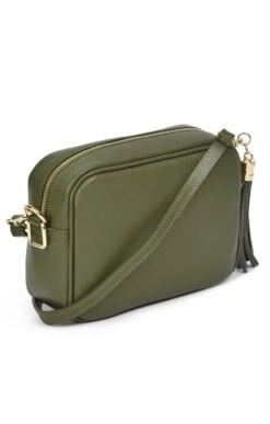 Ladies Leather Cross Body Bag -Best Fashion Shoes Shop TB22611GREEN 1