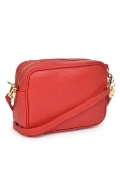 Ladies Leather Cross Body Bag -Best Fashion Shoes Shop TB22611RED 1