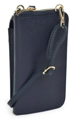 Ladies Leather Phonebag/Purse -Best Fashion Shoes Shop TB22612NAVY 1