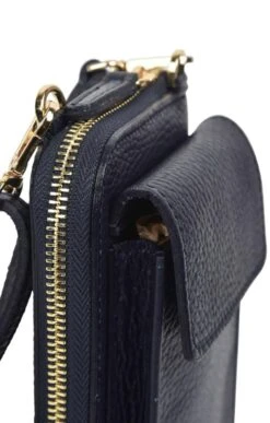 Ladies Leather Phonebag/Purse -Best Fashion Shoes Shop TB22612NAVY 2