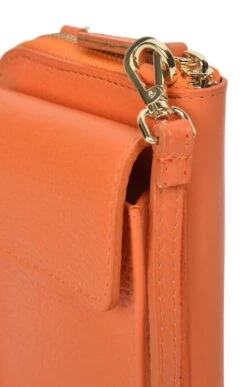 Ladies Leather Phonebag/Purse -Best Fashion Shoes Shop TB22612ORANGE 3