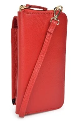 Ladies Leather Phonebag/Purse -Best Fashion Shoes Shop TB22612RED 1
