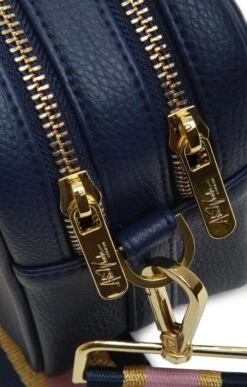 Ladies Alice Wheeler Two Strap Camera Cross Body Bag -Best Fashion Shoes Shop TB22800NAVY 3