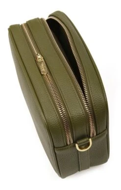 Ladies Alice Wheeler Two Strap Camera Cross Body Bag -Best Fashion Shoes Shop TB22800OLIVE 3