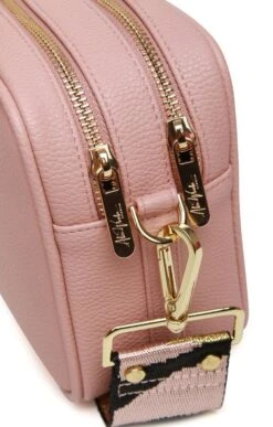 Ladies Alice Wheeler Two Strap Camera Cross Body Bag -Best Fashion Shoes Shop TB22800PINK 2