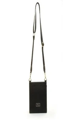 Ladies Alice Wheeler Flap Cross Body Bag -Best Fashion Shoes Shop TB22803BLACK 2
