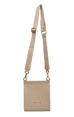 Ladies Alice Wheeler Flap Cross Body Bag -Best Fashion Shoes Shop TB22803STONE 1