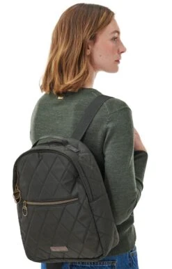 Ladies Barbour Quilted Backpack