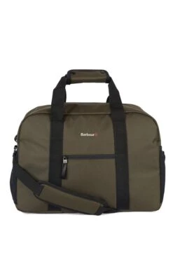 Barbour Arwin Canvas Holdall -Best Fashion Shoes Shop TB23235OLIVEBLACK 1
