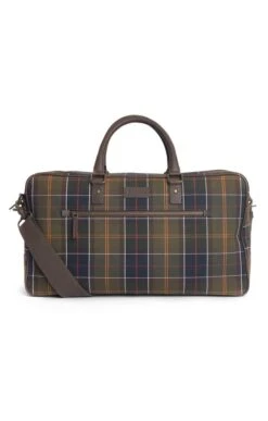 Barbour Tartan And Leather Holdall 7 Barbour Tartan And Leather Holdall -Best Fashion Shoes Shop TB23238CLASSICTARTAN 1