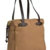 Zipped Tote Bag -Best Fashion Shoes Shop TB23603TAN