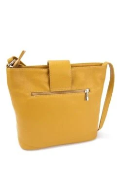 Ladies Tab Over Bag -Best Fashion Shoes Shop TB24682MUSTARD 1