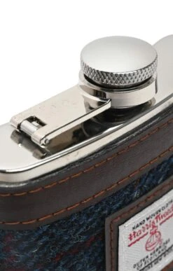 Harris Tweed Hip Flask -Best Fashion Shoes Shop TB25032ALLASDALE 3