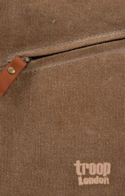 Ladies Troop Small Slant Zip Bag -Best Fashion Shoes Shop TB26025BROWN 2