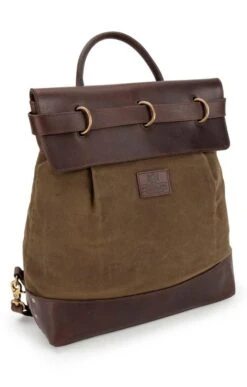 Waxed Canvas Satchel Bag