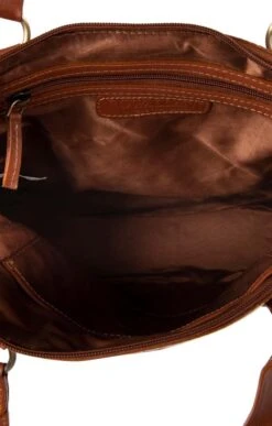 Rowallan Twin Handle Zip Top Bag -Best Fashion Shoes Shop TB40464NAVYTAN 4