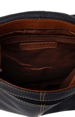 Rowallan Square Half Flap Bag -Best Fashion Shoes Shop TB40468NAVYTAN 4