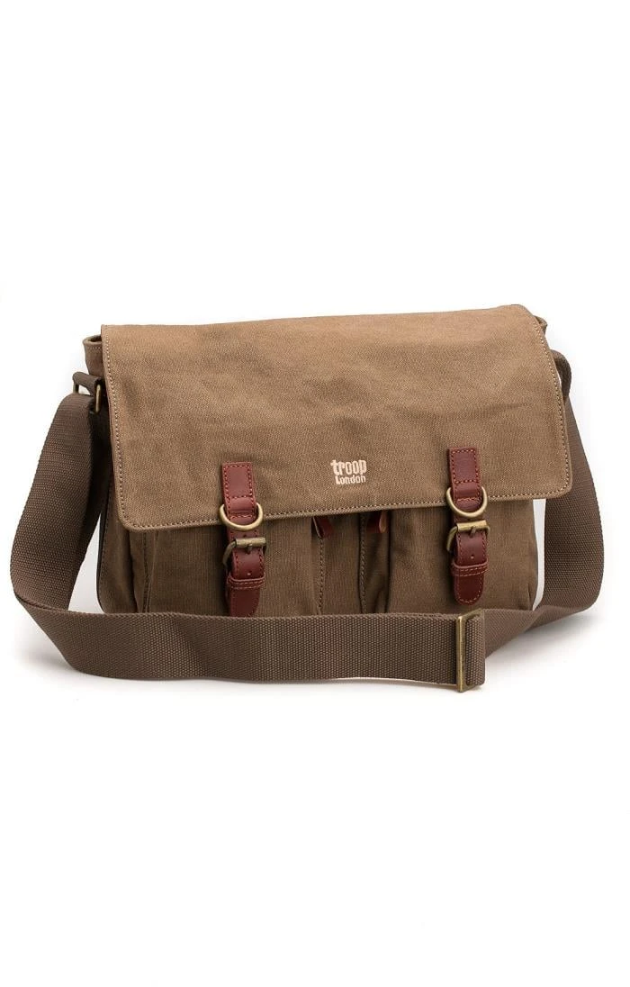 Troop London Double Buckle Flap Over Bag 3 Troop London Double Buckle Flap Over Bag