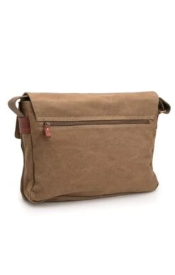 Troop London Double Buckle Flap Over Bag 8 Troop London Double Buckle Flap Over Bag -Best Fashion Shoes Shop TB43927BROWN 2