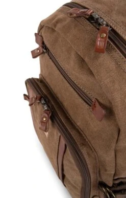 Troop Multi Compartment Backpack -Best Fashion Shoes Shop TB53722BROWN 2