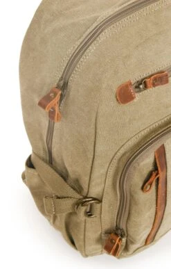 Troop Multi Compartment Backpack -Best Fashion Shoes Shop TB53722KHAKI 2