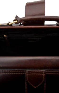 Men's Dexter Leather Bag -Best Fashion Shoes Shop TB55544BRANDY 4