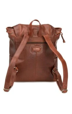Men's Leather Harvey Rucksack 9 Men's Leather Harvey Rucksack -Best Fashion Shoes Shop TB55552TAN 1