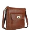 Ashwood Twist Lock Cross Body -Best Fashion Shoes Shop TB61633TAN