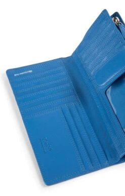 Ladies Long Wallet Purse -Best Fashion Shoes Shop TB61639COBALT 3