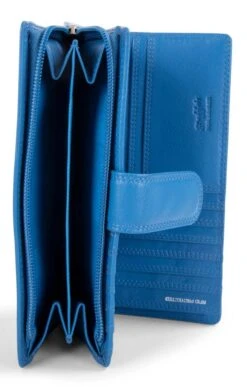 Ladies Long Wallet Purse -Best Fashion Shoes Shop TB61639COBALT 4