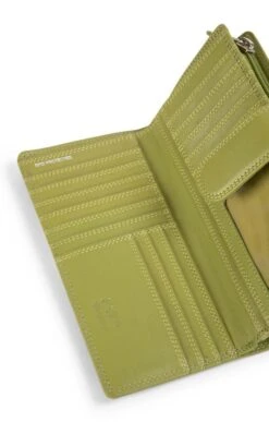 Ladies Long Wallet Purse -Best Fashion Shoes Shop TB61639LIME 3