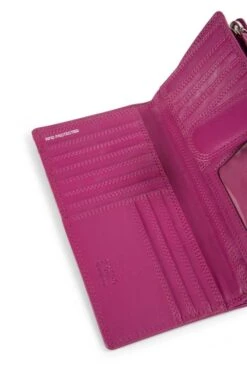 Ladies Long Wallet Purse -Best Fashion Shoes Shop TB61639ORCHID 3