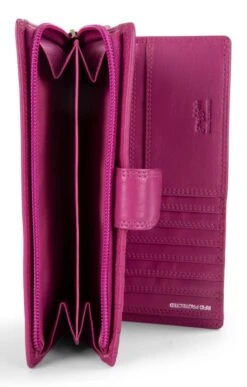 Ladies Long Wallet Purse -Best Fashion Shoes Shop TB61639ORCHID 4