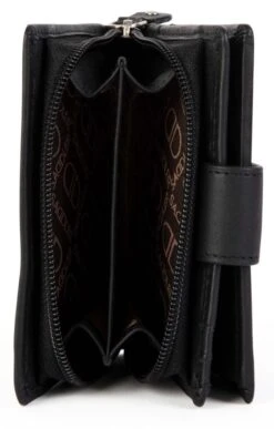 Saddler Of Scotland 11.5cm Trifold Purse -Best Fashion Shoes Shop TB65417BLACK 2