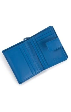 Saddler Of Scotland 11.5cm Trifold Purse -Best Fashion Shoes Shop TB65417ELECTRICBLUE 2