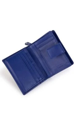 Saddler Of Scotland 11.5cm Trifold Purse -Best Fashion Shoes Shop TB65417ULTRAVIOLET 3