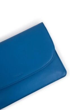 Saddler Of Scotland Scallop Flapover Cross Body Bag -Best Fashion Shoes Shop TB65420ELECTRICBLUE 2