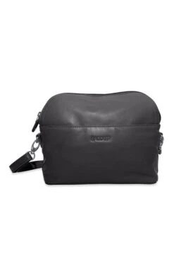 Saddler Of Scotland Ladies Zip Adjustable Strap Handbag -Best Fashion Shoes Shop TB65425BLACK 2