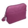 Saddler Of Scotland Ladies Zip Adjustable Strap Handbag -Best Fashion Shoes Shop TB65425MAGENTA