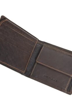Rowallan Flip Up Coin Pocket Wallet -Best Fashion Shoes Shop TB66740BROWN 2