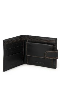 Rowallan Tabbed Twin Compartment Wallet -Best Fashion Shoes Shop TB66743BLACK 1