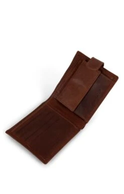 Rowallan Tabbed Twin Compartment Wallet -Best Fashion Shoes Shop TB66743TAN 1 1