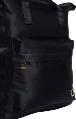 Ladies Nylon Backpack Tote -Best Fashion Shoes Shop TB77794BLACK 2 1