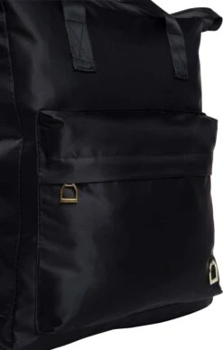 Ladies Nylon Backpack Tote -Best Fashion Shoes Shop TB77794BLACK 2