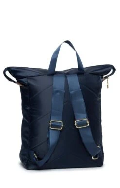 Ladies Nylon Backpack Tote -Best Fashion Shoes Shop TB77794NAVY 1 1