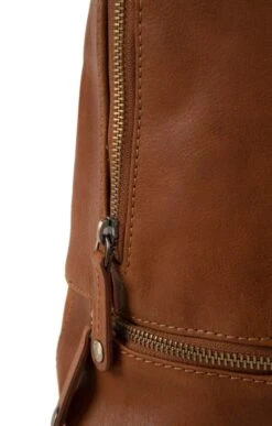 Ladies Rowallan Rounded Top Backpack -Best Fashion Shoes Shop TB86162TAN 3