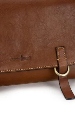 Flapover Handbag -Best Fashion Shoes Shop TB99843TAN 3