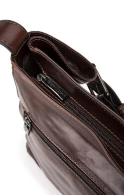 Ladies Gianni Conti Foldover Bag -Best Fashion Shoes Shop TB99852DKBROWN 2