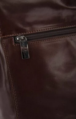 Ladies Gianni Conti Foldover Bag -Best Fashion Shoes Shop TB99852DKBROWN 4