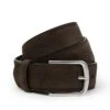 Men's Dalvi Suede Stitched Belt -Best Fashion Shoes Shop TC22306BROWN
